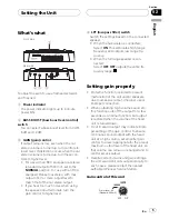 Preview for 5 page of Pioneer GM5400T - Bridgeable Amplifier Owner'S Manual