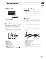 Preview for 9 page of Pioneer GM5400T - Bridgeable Amplifier Owner'S Manual