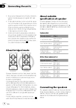 Предварительный просмотр 8 страницы Pioneer GM6400F - Bridgeable Amplifier Owner'S Manual