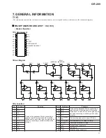 Предварительный просмотр 11 страницы Pioneer GR-209 Service Manual
