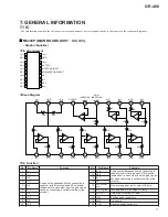 Предварительный просмотр 11 страницы Pioneer GR-408 Service Manual