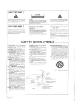 Preview for 2 page of Pioneer GR-555 Operating Instructions Manual