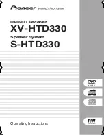 Pioneer HTD-330DV Operating Instructions Manual предпросмотр