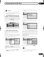 Preview for 43 page of Pioneer HTD-330DV Operating Instructions Manual