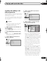 Preview for 49 page of Pioneer HTD-330DV Operating Instructions Manual