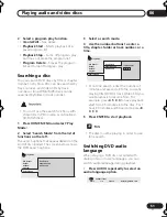 Preview for 51 page of Pioneer HTD-330DV Operating Instructions Manual