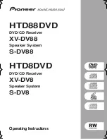 Preview for 1 page of Pioneer HTD88DVD Operating Instructions Manual