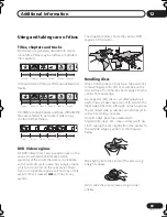 Preview for 69 page of Pioneer HTD88DVD Operating Instructions Manual