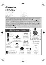 Pioneer HTP-073 Quick Start Manual preview