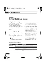 Preview for 41 page of Pioneer HTP-2750DV Quick Start Manual