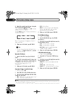 Preview for 78 page of Pioneer HTP-2750DV Quick Start Manual