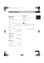 Preview for 83 page of Pioneer HTP-2750DV Quick Start Manual