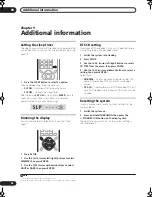 Предварительный просмотр 26 страницы Pioneer HTP-330 Operating Instructions Manual