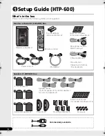 Предварительный просмотр 6 страницы Pioneer HTP-600 Operating Instructions Manual