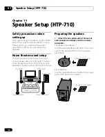 Preview for 16 page of Pioneer HTP-610 Operating Instructions Manual