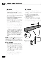 Preview for 30 page of Pioneer HTP-610 Operating Instructions Manual