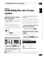 Preview for 75 page of Pioneer HTP-610 Operating Instructions Manual