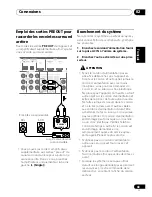 Preview for 133 page of Pioneer HTP-610 Operating Instructions Manual