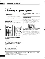 Preview for 20 page of Pioneer HTP-SB300 Operating Instructions Manual