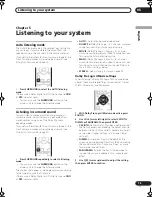 Предварительный просмотр 19 страницы Pioneer HTS-260 Operating Instructions Manual