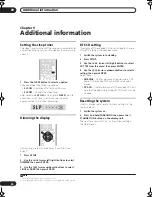 Предварительный просмотр 30 страницы Pioneer HTS-260 Operating Instructions Manual