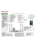 Pioneer HTS-950NXT Specifications preview