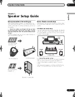 Предварительный просмотр 7 страницы Pioneer HTS-GS1 - Surround Sound System Operating Instructions Manual