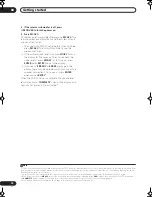 Предварительный просмотр 18 страницы Pioneer HTS-GS1 - Surround Sound System Operating Instructions Manual