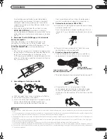 Предварительный просмотр 43 страницы Pioneer HTS-GS1 - Surround Sound System Operating Instructions Manual