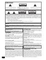 Preview for 2 page of Pioneer HTZ-55DV Operating Instructions Manual
