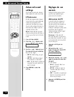 Preview for 70 page of Pioneer HTZ-55DV Operating Instructions Manual