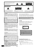 Предварительный просмотр 2 страницы Pioneer HTZ-77DV Operating Instructions Manual