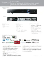 Preview for 2 page of Pioneer HTZ-BD32 Specifications