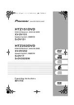 Предварительный просмотр 1 страницы Pioneer HTZ151DVD Operating Instructions Manual