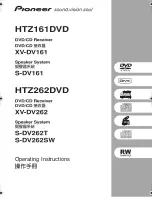 Предварительный просмотр 1 страницы Pioneer HTZ161DVD Operating Instructions Manual