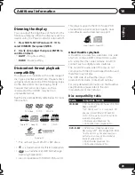 Предварительный просмотр 39 страницы Pioneer HTZ363DVD Operating Instructions Manual