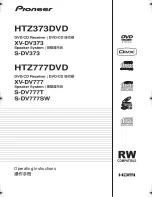 Preview for 1 page of Pioneer HTZ373DVD Operating Instructions Manual