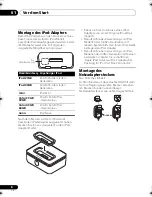 Preview for 26 page of Pioneer IDK-01 - Universal iPod Dock Operating Instructions Manual