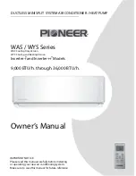 Pioneer Inverter+ WAS Series Owner'S Manual preview