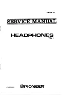 Предварительный просмотр 1 страницы Pioneer JB-100 Service Manual