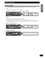 Preview for 5 page of Pioneer KEH-1940 Operation Manual