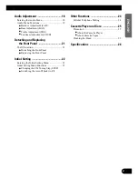 Preview for 3 page of Pioneer KEH-3900R X1M/EW Operation Manual