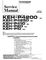 Preview for 28 page of Pioneer KEH-P10 Service Manual