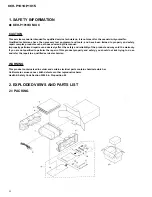 Предварительный просмотр 2 страницы Pioneer KEH-P1010 Service Manual