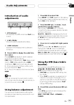 Preview for 15 page of Pioneer KEH-P2030 Operation Manual