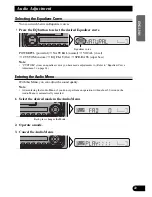 Предварительный просмотр 23 страницы Pioneer KEH-P4010R Operation Manual