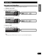 Предварительный просмотр 29 страницы Pioneer KEH-P4010R Operation Manual