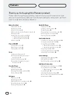 Preview for 2 page of Pioneer KEH-P4020 - Radio / Cassette Player Operation Manual