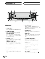 Preview for 6 page of Pioneer KEH-P4020 - Radio / Cassette Player Operation Manual