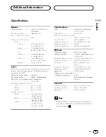 Preview for 23 page of Pioneer KEH-P4020 - Radio / Cassette Player Operation Manual